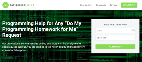 AssignmentCore – Have Your Programming Homework Done By Experts