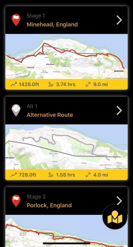 South West Coast Path App South West Coast Path App