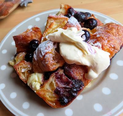 Berry & Cream Croissant French Toast for Two