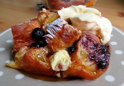 Berry & Cream Croissant French Toast for Two