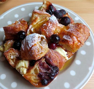 Berry & Cream Croissant French Toast for Two