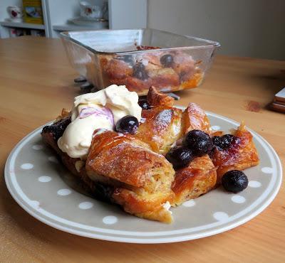 Berry & Cream Croissant French Toast for Two