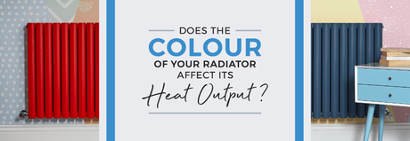 does the color of your radiator affect its heat output