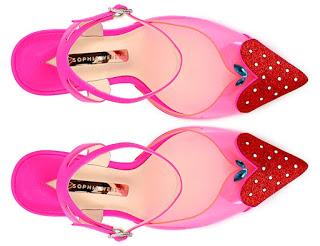 Shoe of the Day | Sophia Webster Amora Strawberry Pumps