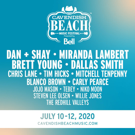 Cavendish Beach Music Festival Announces Full 2020 Lineup