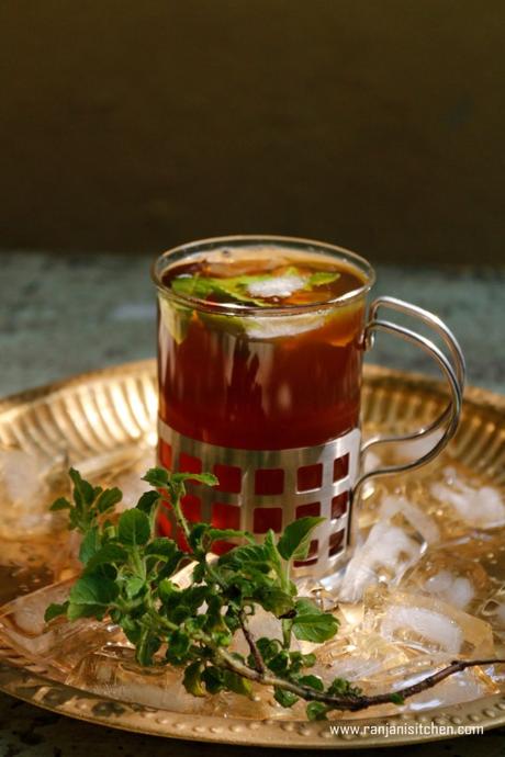 Tulasi Iced Tea | Iced Tea recipes