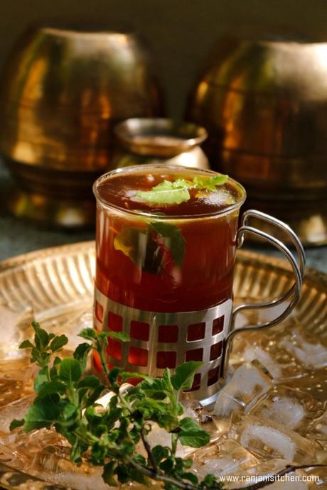 Tulasi Iced Tea | Iced Tea recipes