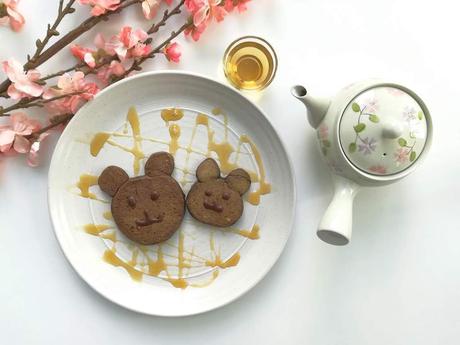 Hojicha Maple Pancakes