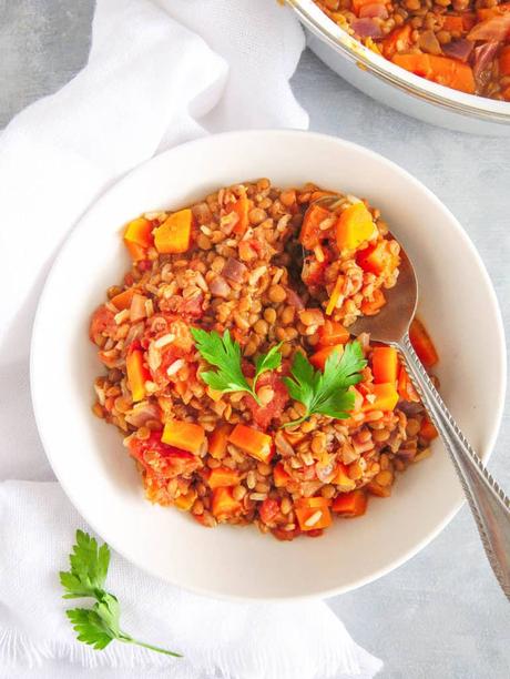 Indian Stew with Rice and Lentils