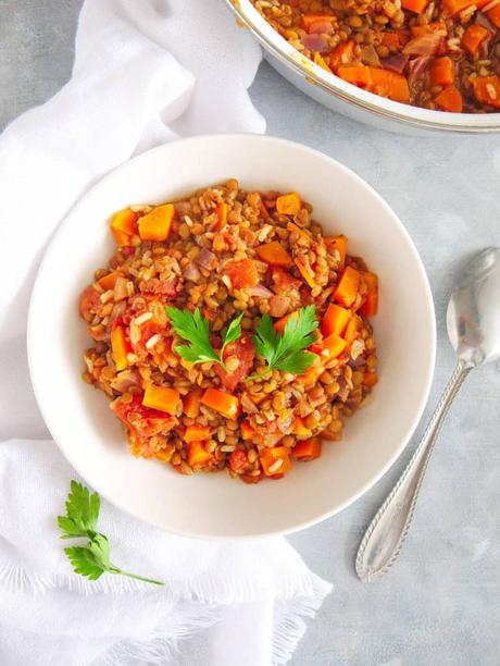 Indian Stew with Rice and Lentils