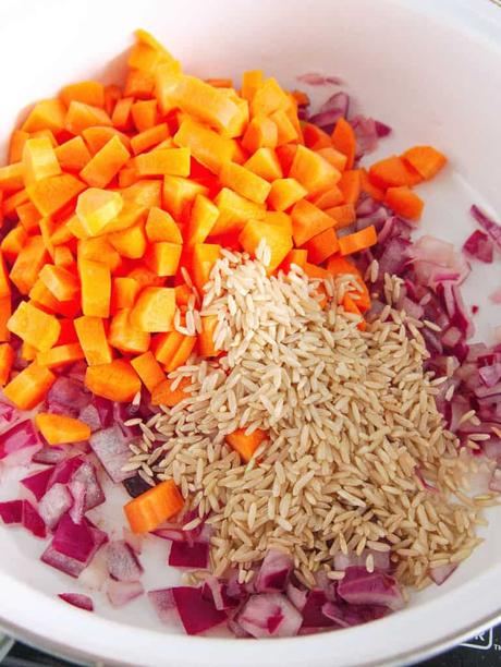 Indian Stew with Rice and Lentils