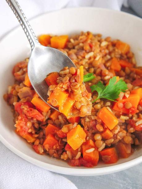 Indian Stew with Rice and Lentils