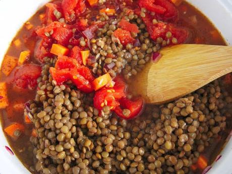 Indian Stew with Rice and Lentils