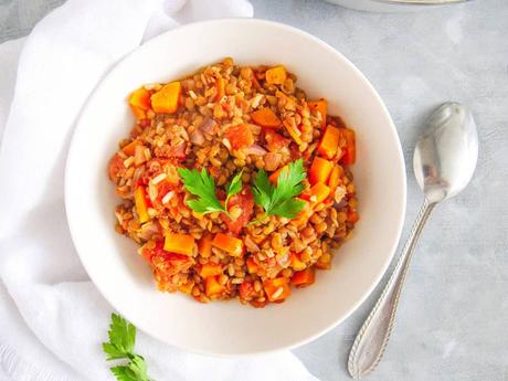 Indian Stew with Rice and Lentils