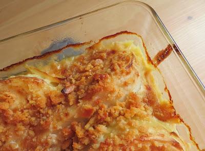 Cabbage, Cheese & Mustard Gratin for two