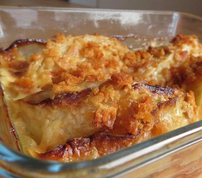 Cabbage, Cheese & Mustard Gratin for two