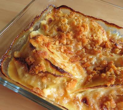 Cabbage, Cheese & Mustard Gratin for two