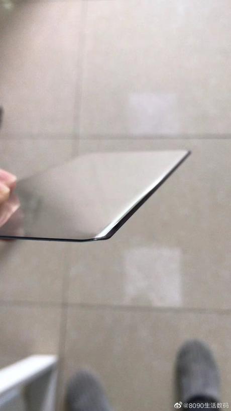 Huawei P40 Pro Display Lit Up in a Real Shot