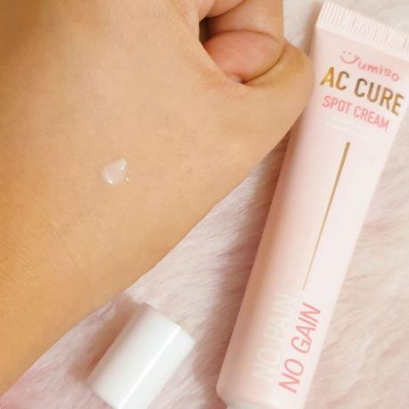 Jumiso AC Cure No Pain No Gain Spot Cream Review