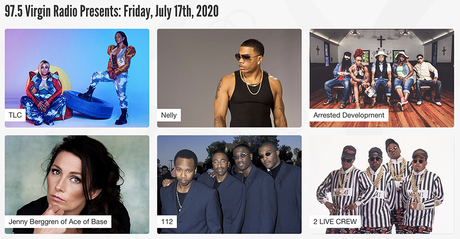 Start.ca Rocks The Park Adds TLC, Nelly and More to 2020 Lineup