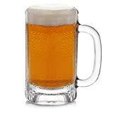 Libbey Heidelberg Glass Beer Mugs, 16-ounce, Set...
