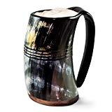 Norse Tradesman Genuine Viking Drinking Horn Mug -...