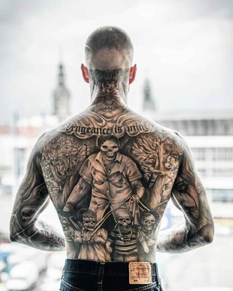 Top 243 Back Tattoos For Men  Masculine Ink Designs