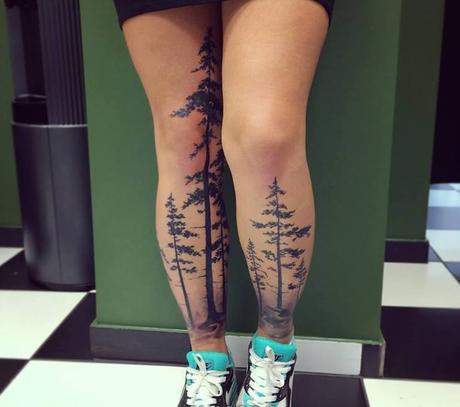 Funky Tree Tattoos