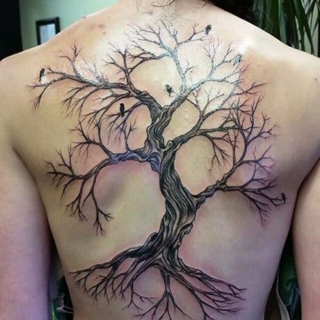 Funky Tree Tattoos