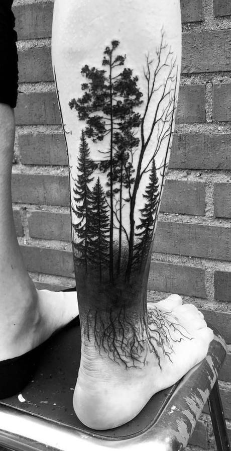 Funky Tree Tattoos