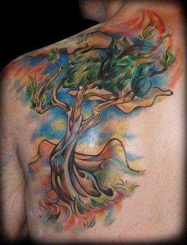 Funky Tree Tattoos