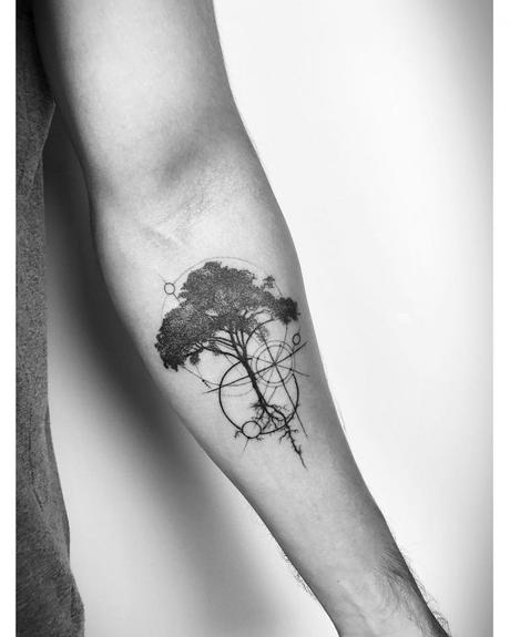 Funky Tree Tattoos