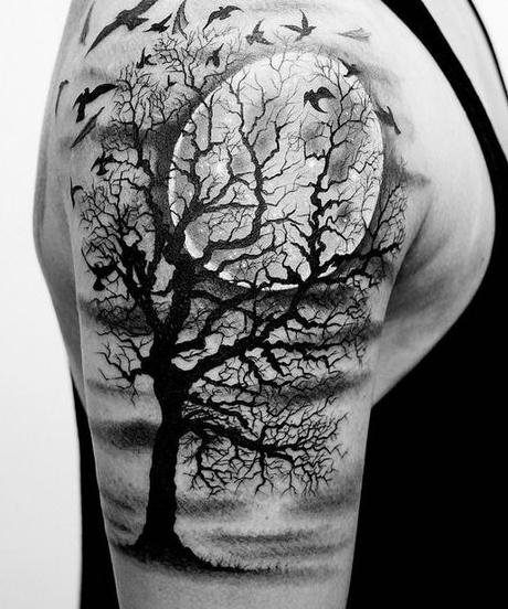 Funky Tree Tattoos