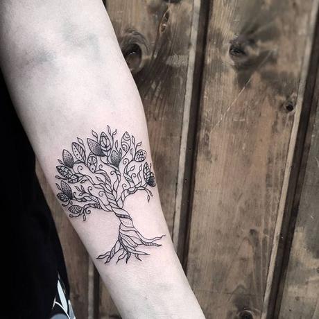 Funky Tree Tattoos