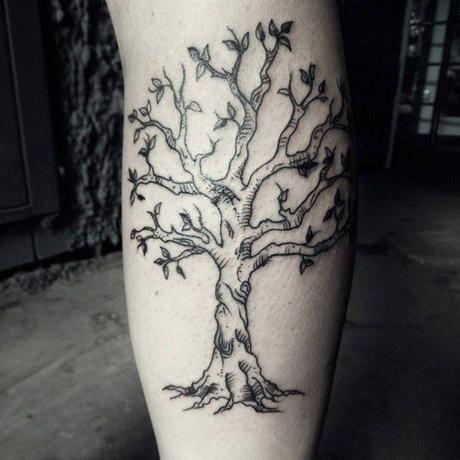 Funky Tree Tattoos