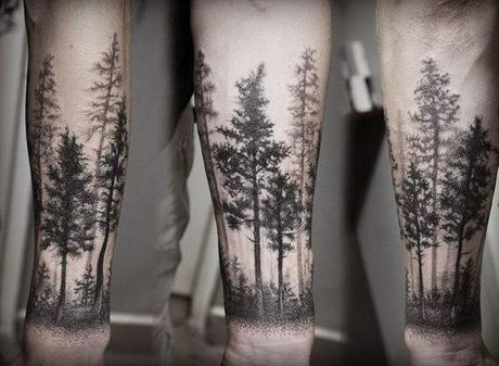 Funky Tree Tattoos