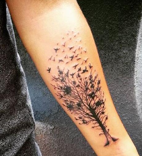 Funky Tree Tattoos