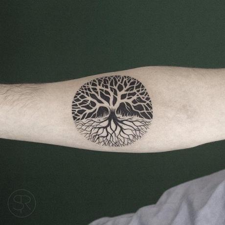 Funky Tree Tattoos