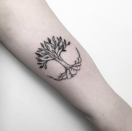 Funky Tree Tattoos