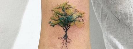 Funky Tree Tattoos