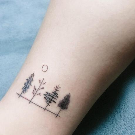 Funky Tree Tattoos