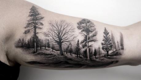 Funky Tree Tattoos