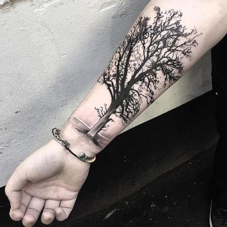 Funky Tree Tattoos