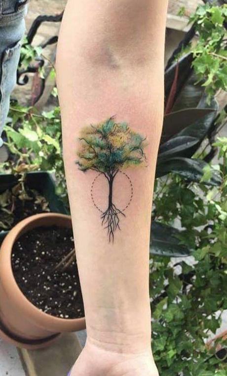 Funky Tree Tattoos