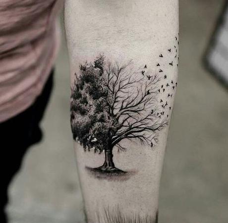 Funky Tree Tattoos