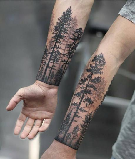 Funky Tree Tattoos