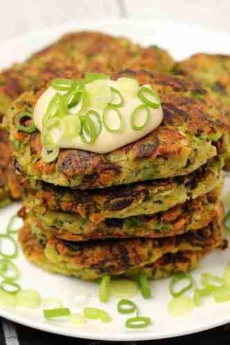 Vegan Zucchini Fritters