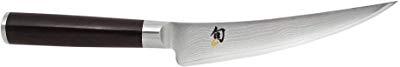 Shun Cutlery Classic Boning and Fillet Knife; 6-inch High-Performance, Double-Bevel Steel Blade; Luxurious, Hand-Crafted Japanese Knife Provides Flawless Aesthetic and Close, Controlled Cut or Fillet