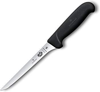 Victorinox Swiss Army Cutlery Fibrox Pro Boning Knife, Flexible Blade, 6-Inch