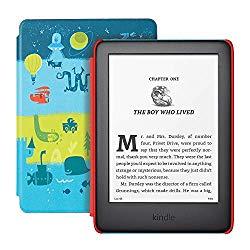 Image: All-new Kindle Kids Edition - Includes access to thousands of books - Space Station Cover